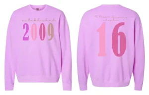 PC Dance Recital Comfort Colors Crew