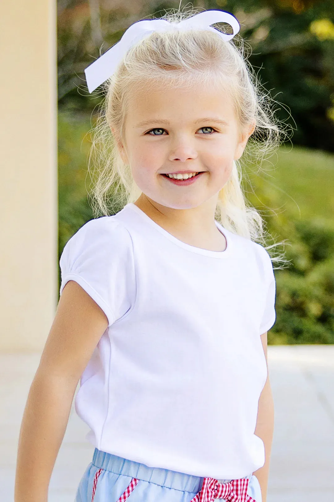 Penny’s Play Shirt, Worth Ave White
