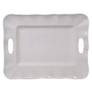 Perlette Cream Rectangular Tray