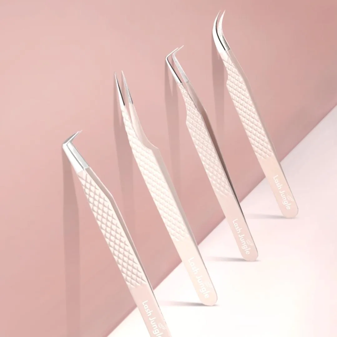 Pink Volume Lash Tweezers – Boot