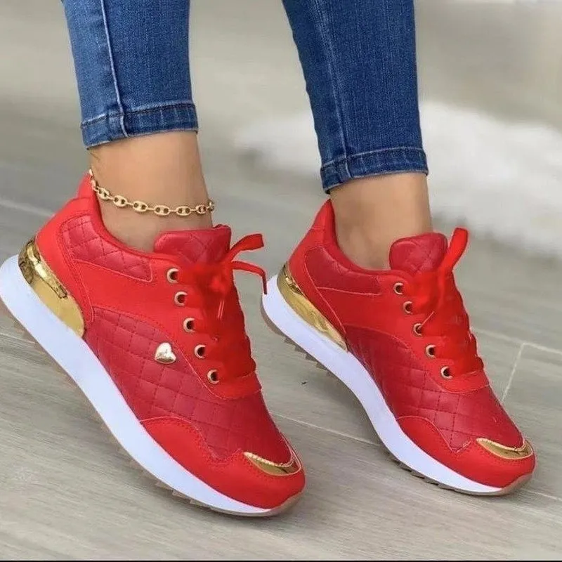 PlaidLove Sporty Sneakers