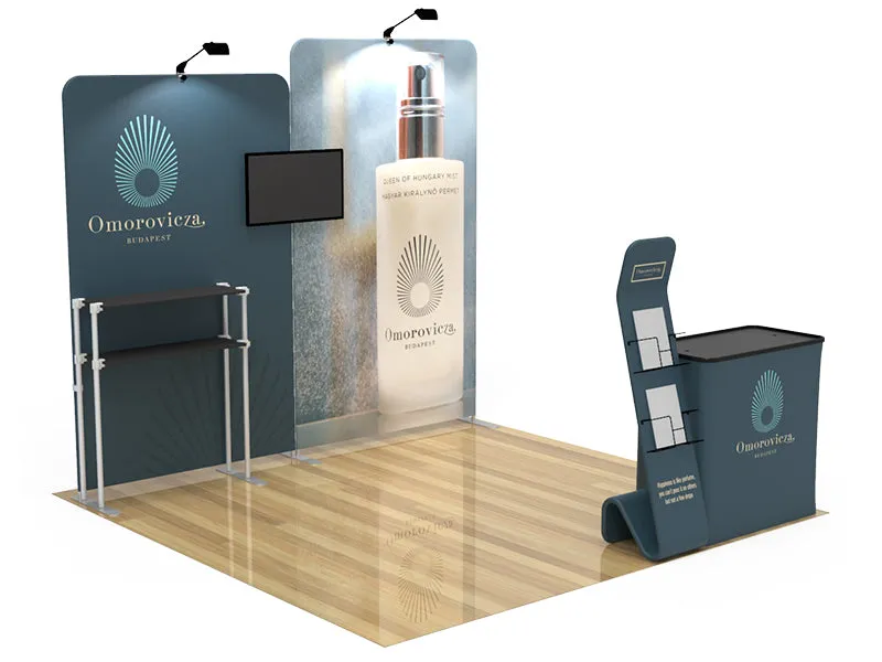 Portable Trade Show Displays Exhibit Booth Conference Design 2 - B1 10X10