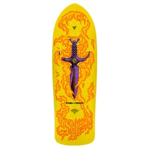Powell Peralta Bones Brigade Guerrero 15th Series Deck - Yellow