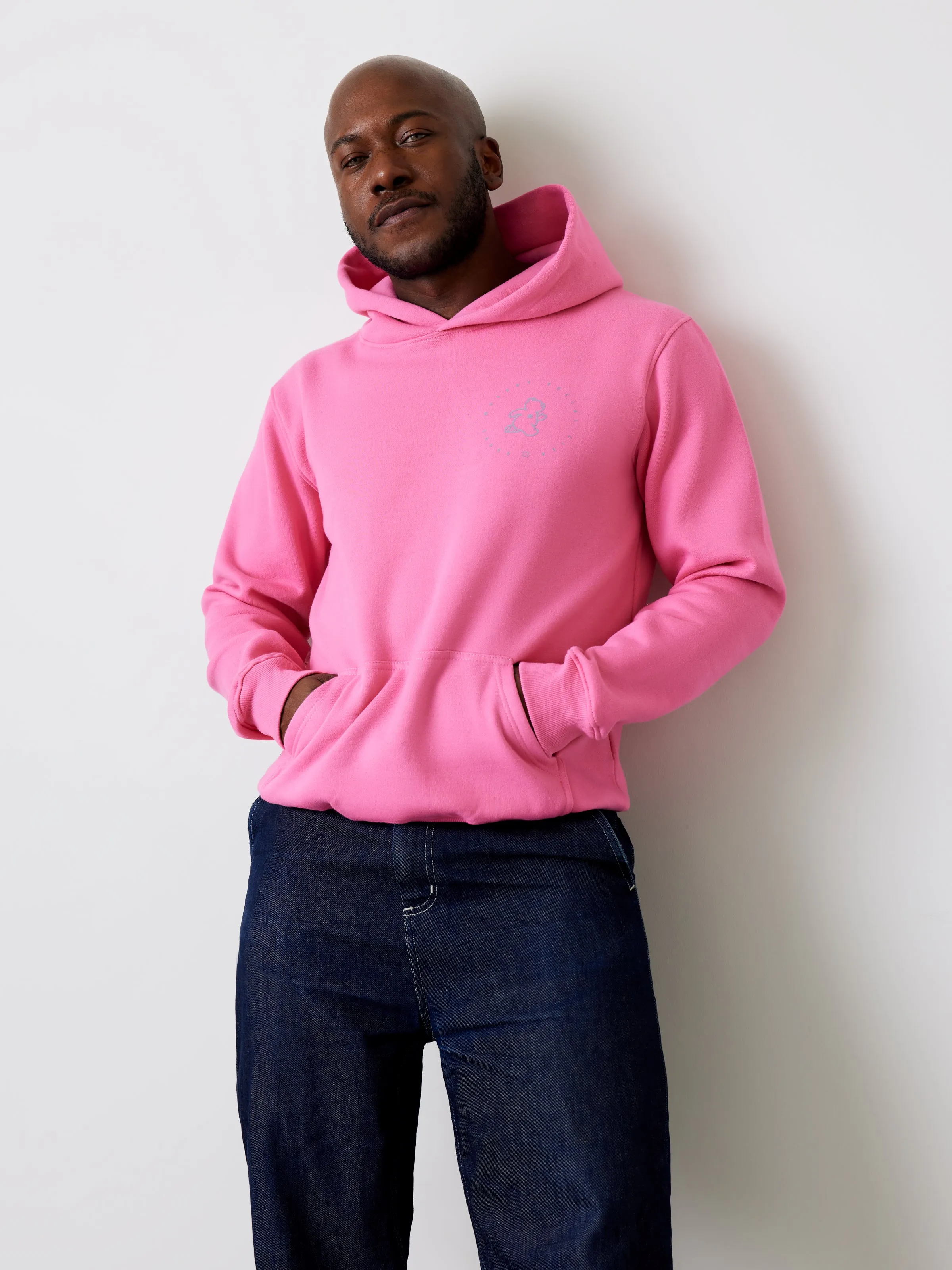 Premium Heavyweight Hoodie – Running Ted - Rose Azalée