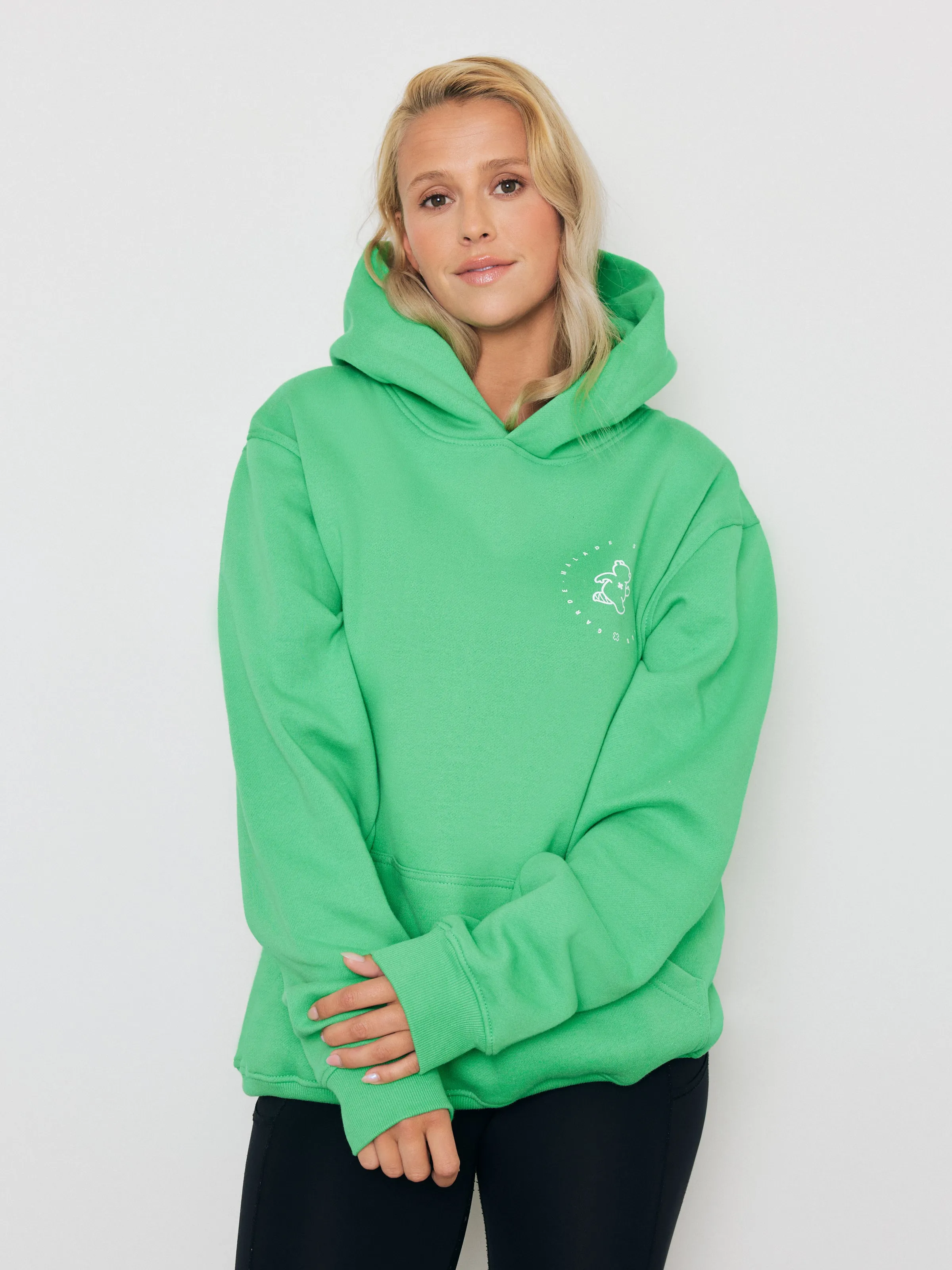 Premium Heavyweight Hoodie – Running Ted - Vert