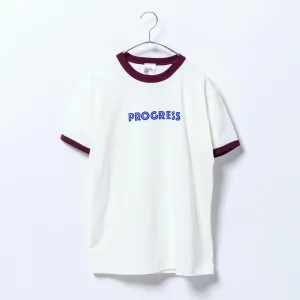 PROGRESS RUNNING CLUB | プログレス ランニング クラブ　LaLa Begin別注 「PROGRESS」リンガーT