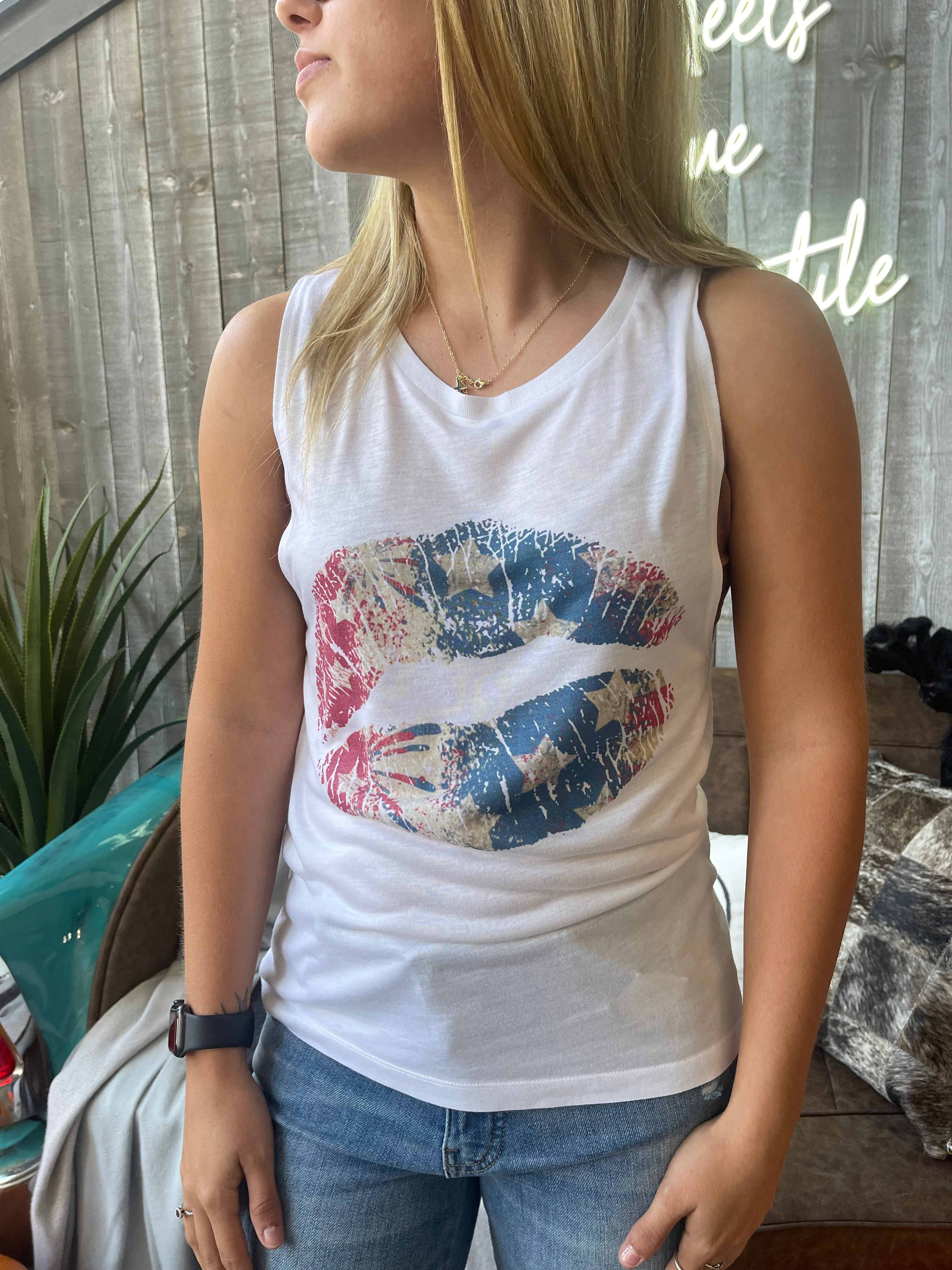 Pucker Up Tank