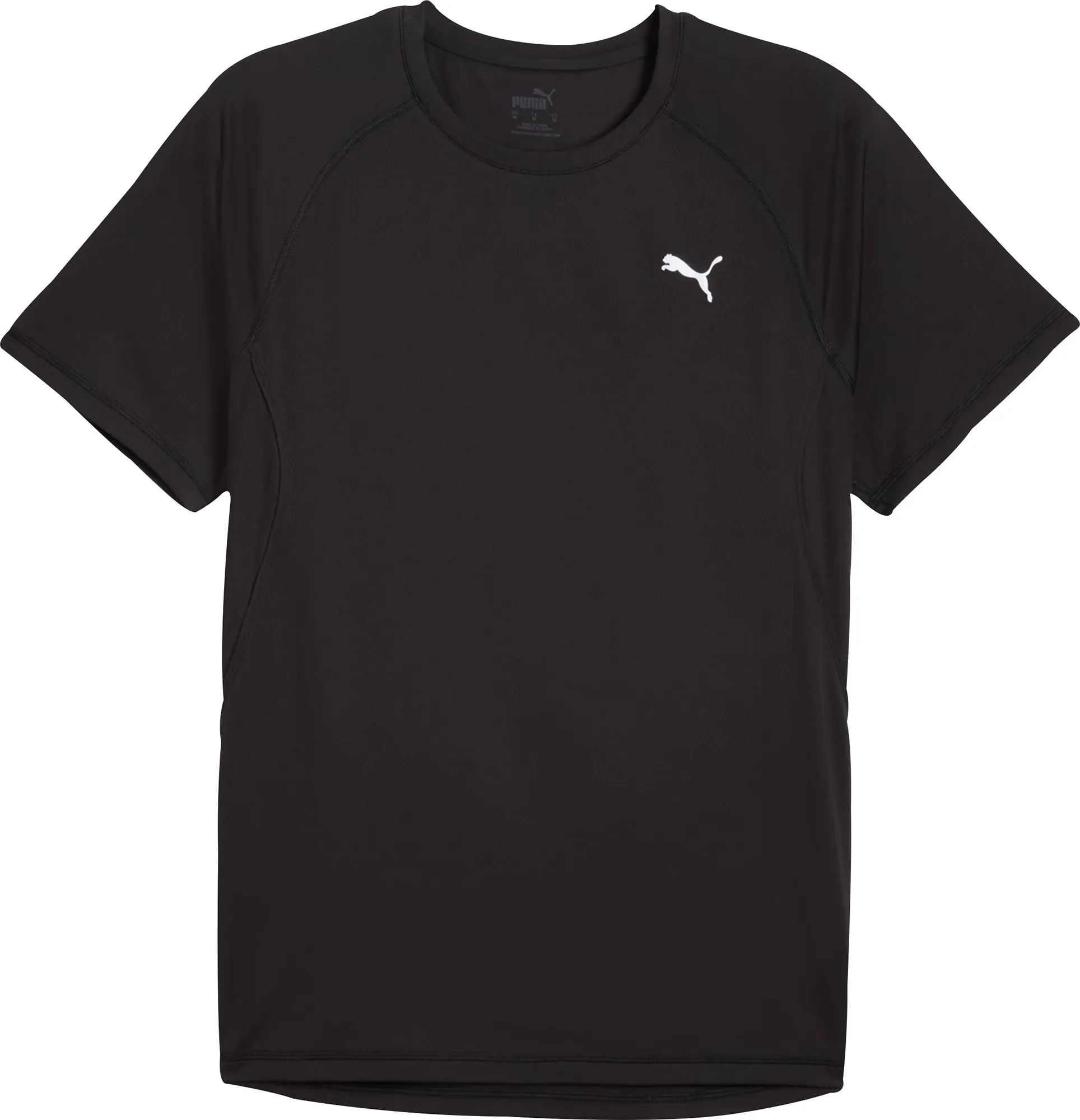 Puma Velocity Short Sleeve Mens Running Top - Black