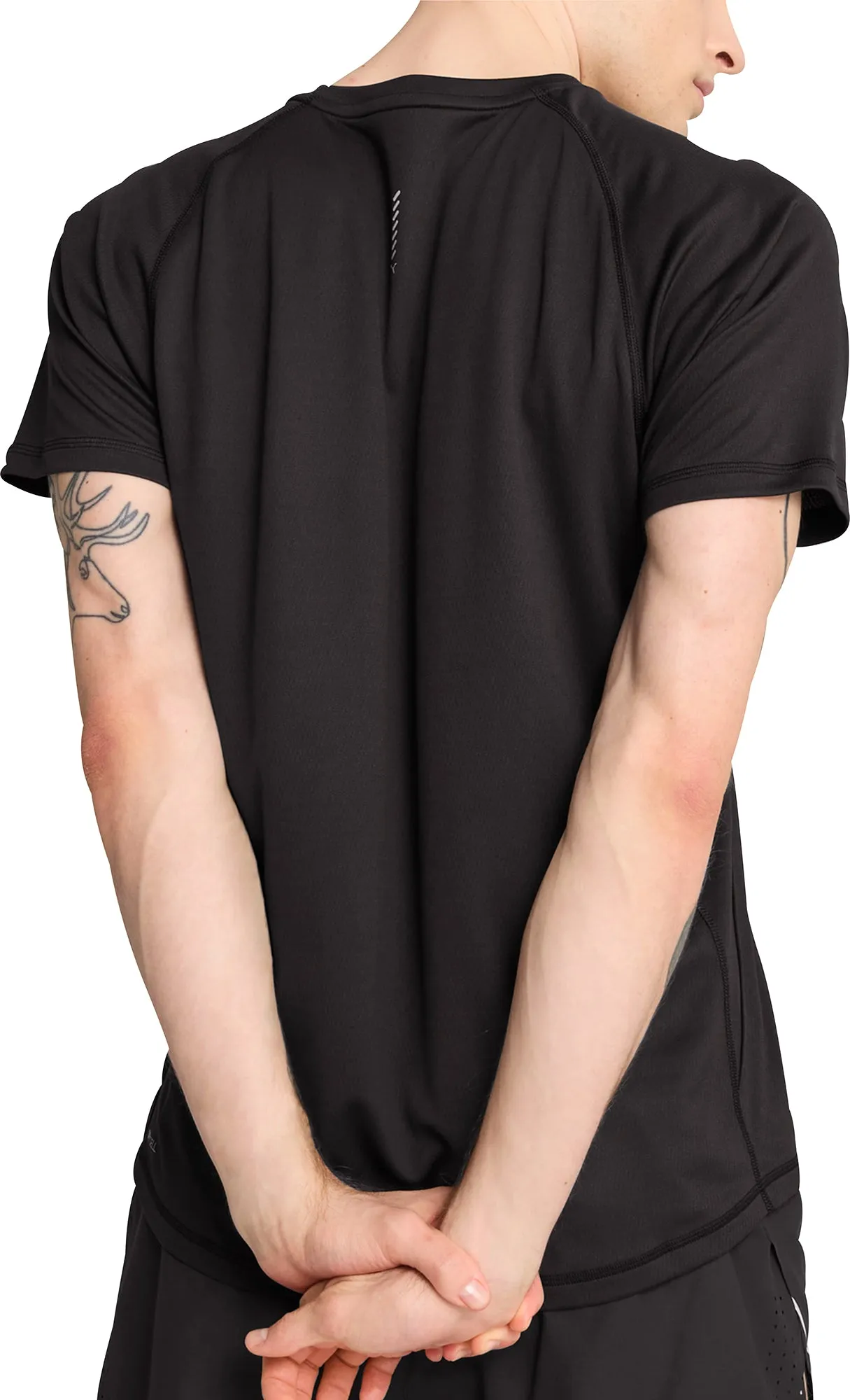 Puma Velocity Short Sleeve Mens Running Top - Black