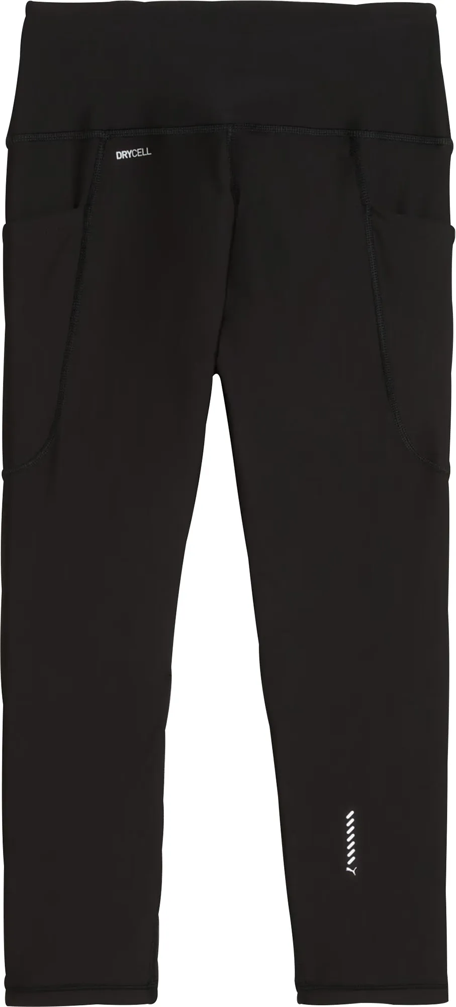 Puma Velocity Womens 3/4 Capri Running Tights - Black