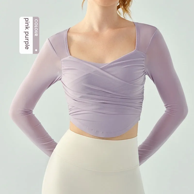 Quick-drying Exercise T-shirt Workout Top