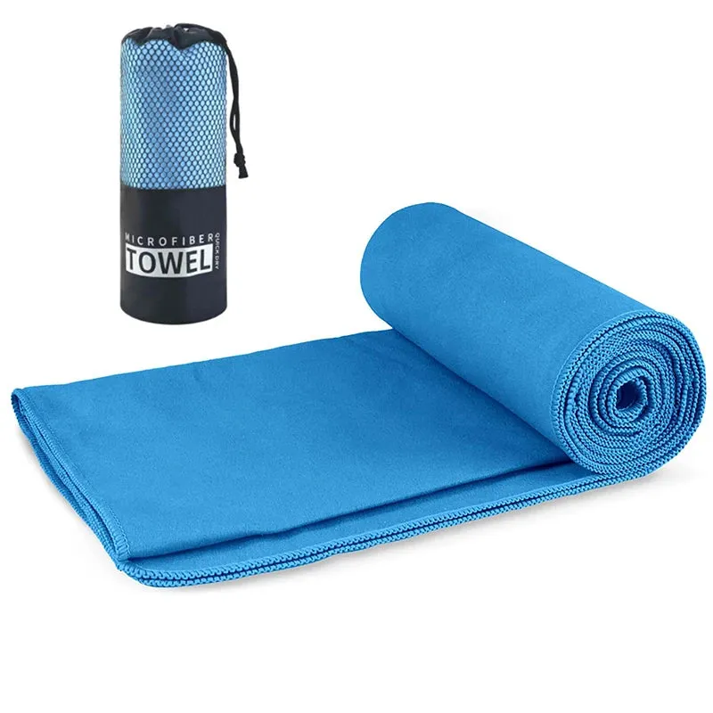Quick-Drying Microfiber Towel for Sports and Travel