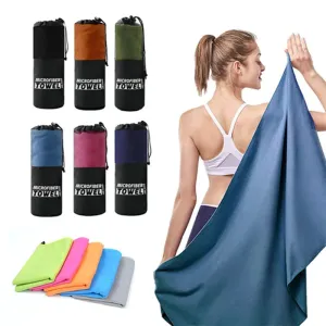 Quick-Drying Microfiber Towel for Sports and Travel