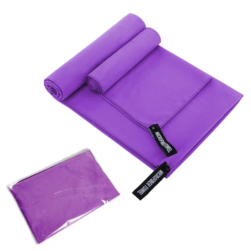 Quick-Drying Microfiber Towel for Sports and Travel