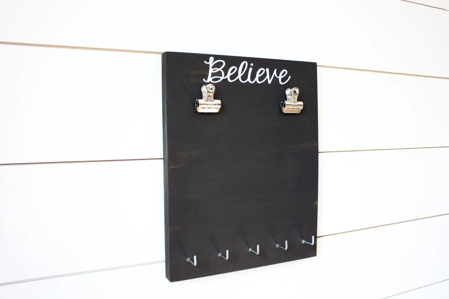 Race Bib and Medal Holder - Believe