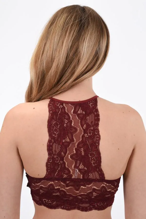 Red Lace Bralette