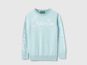 Regular Fit Round Neck Printed Sweatshirt