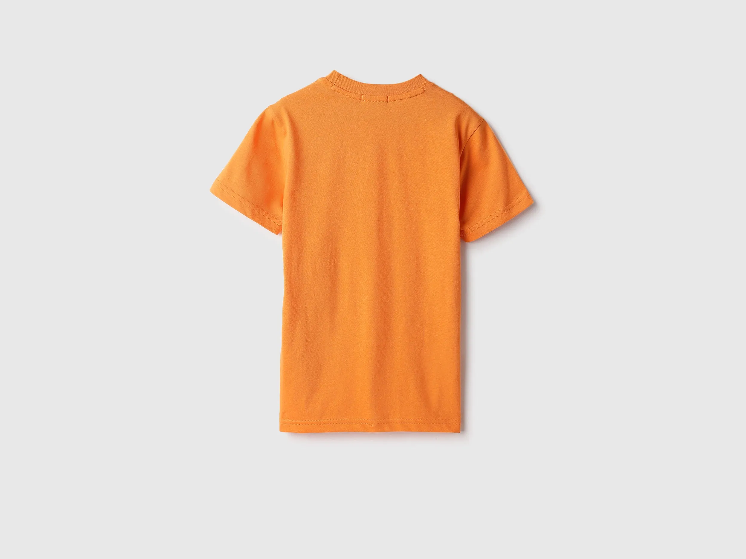 Regular Round Neck Abstract T-Shirt