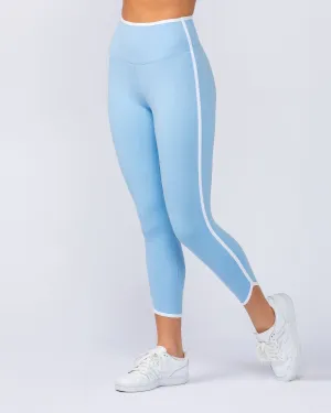 Retro Everyday Leggings - Pacific Blue