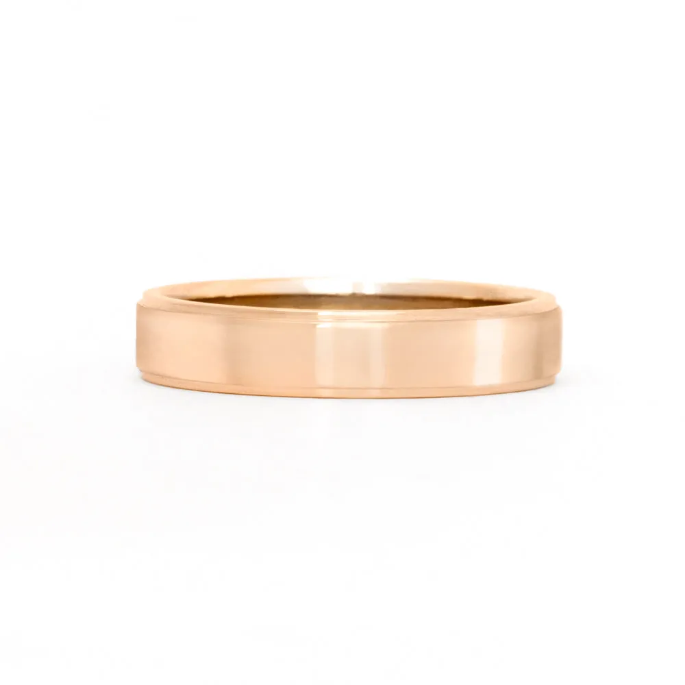 Ridge 4mm Polished Band
