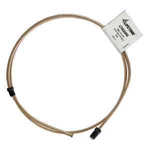 RightQuick 1/4" x 67" Copper Nickel Line (7/16-24 I)(1/2-20 I) Flared with Fittings