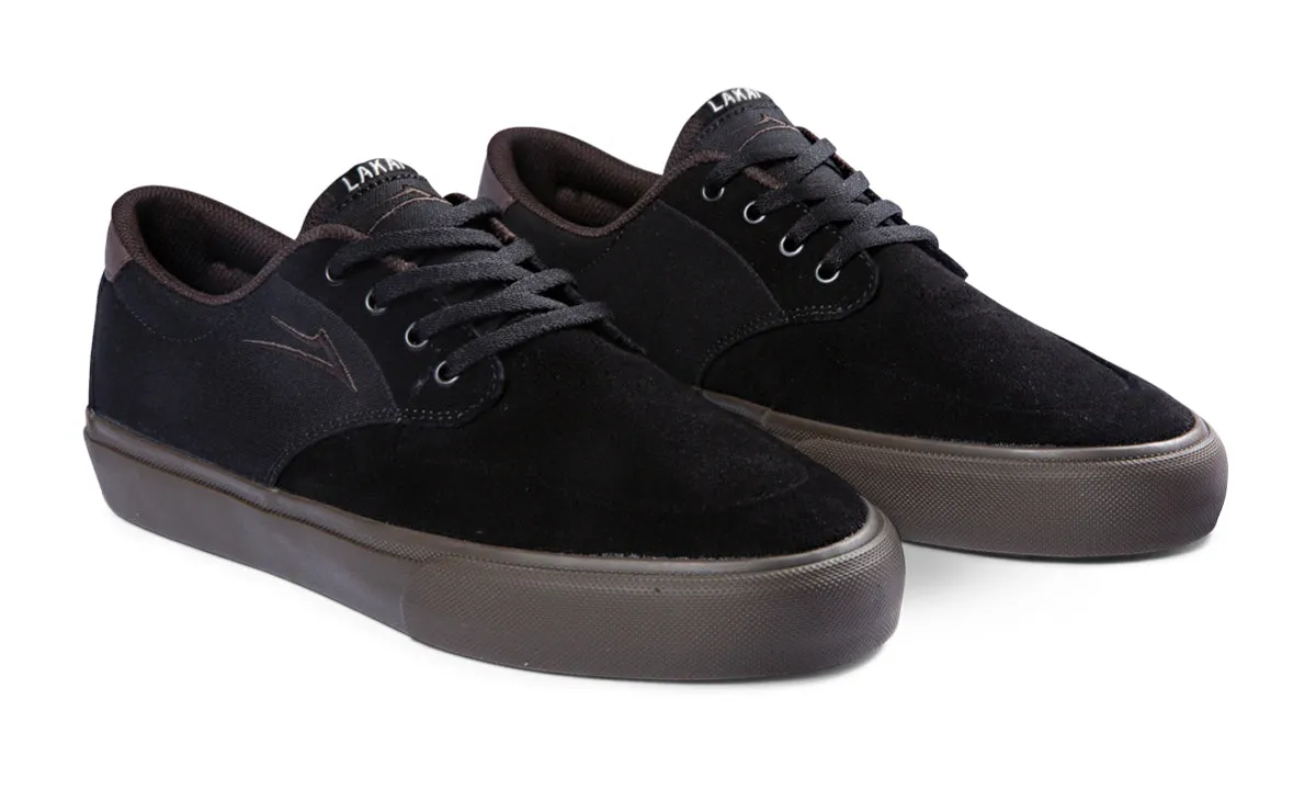 Riley 3 - Black/Gum Suede