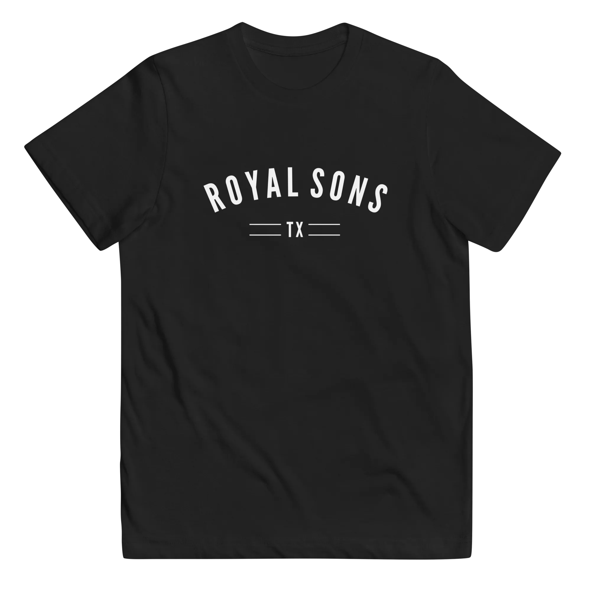 Royal Sons - Arched Logo Youth Tee - White