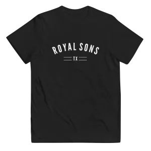 Royal Sons - Arched Logo Youth Tee - White