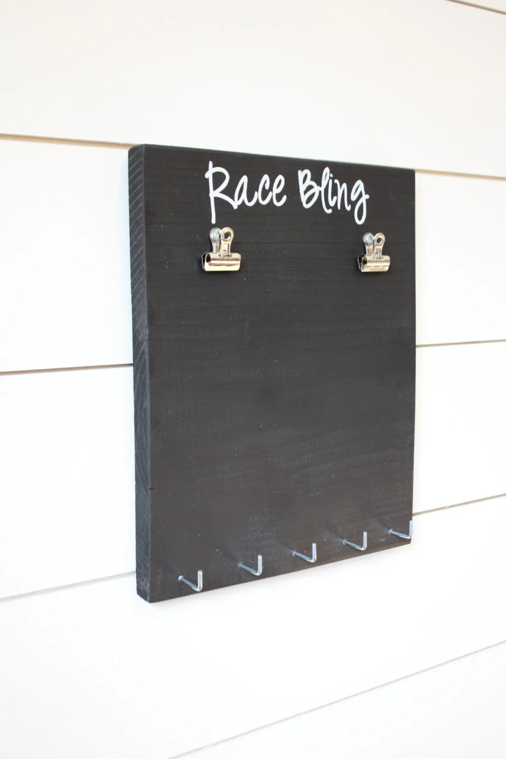 Running Race Bib and Medal Display -  Race Bling
