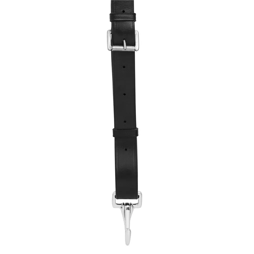 Running Side Reins with Quick Snap Release Black