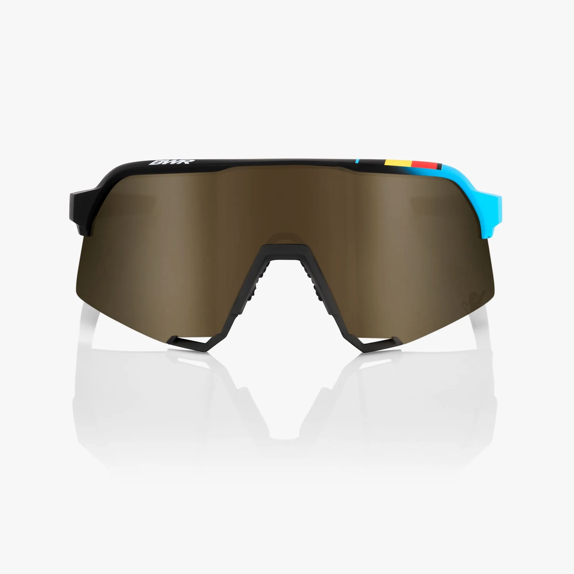 S3 - BWR Black - Soft Gold Mirror Lens