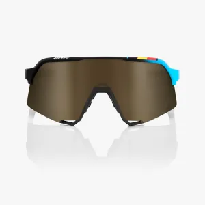 S3 - BWR Black - Soft Gold Mirror Lens