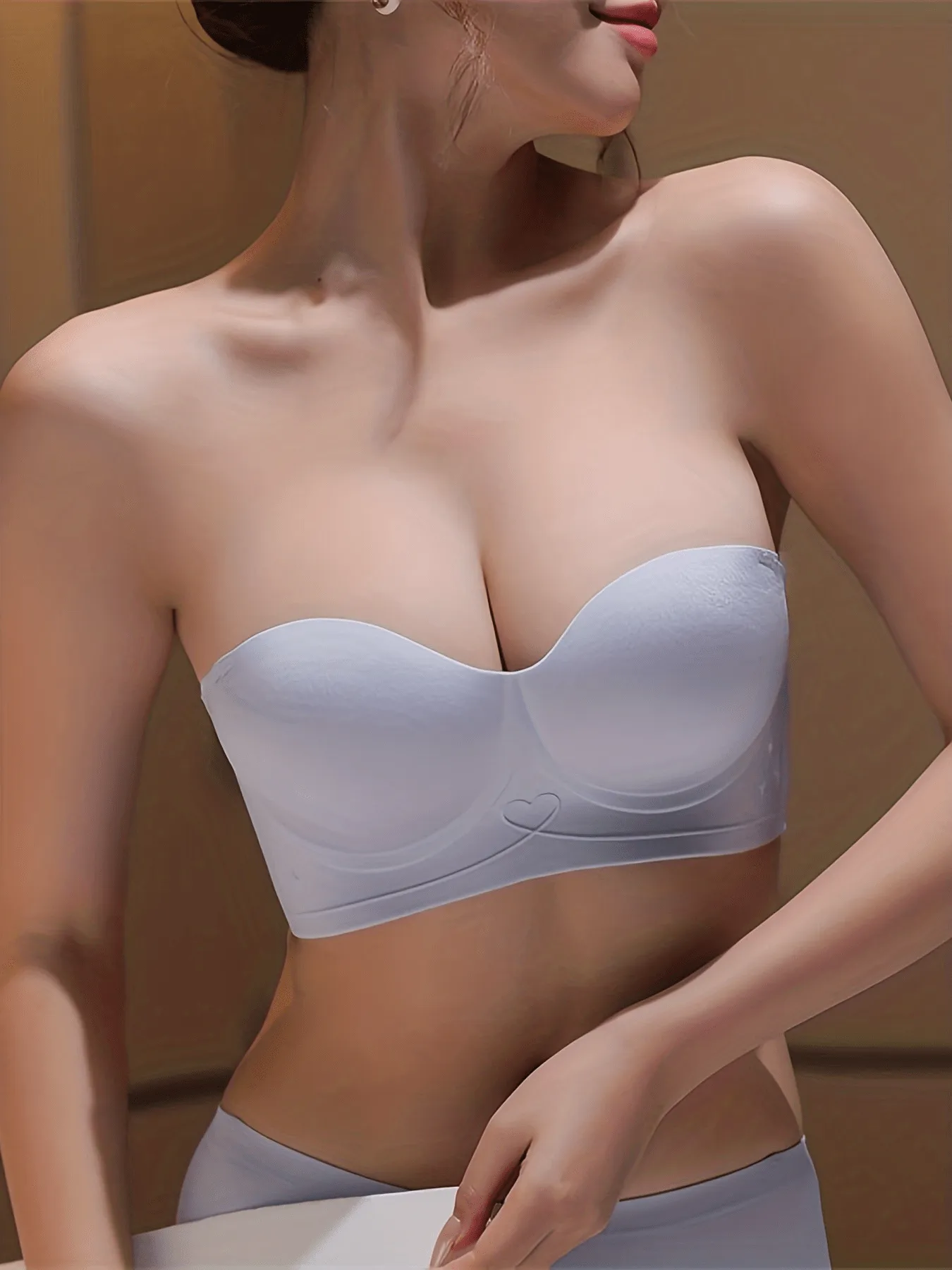 Seamless Strapless Bandeau Bra - Comfy Everyday Lingerie