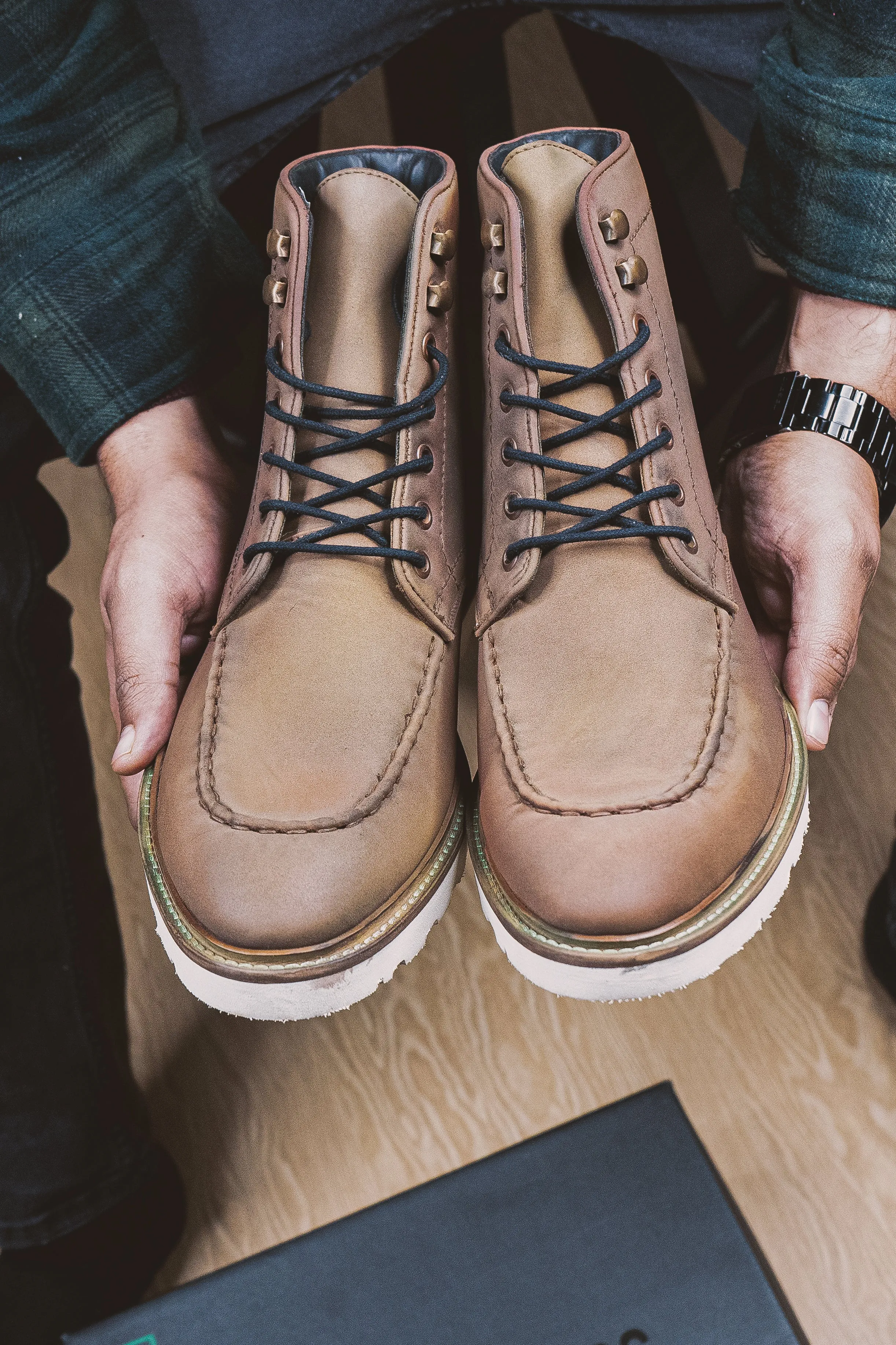 Sentinel Long Brown Boots