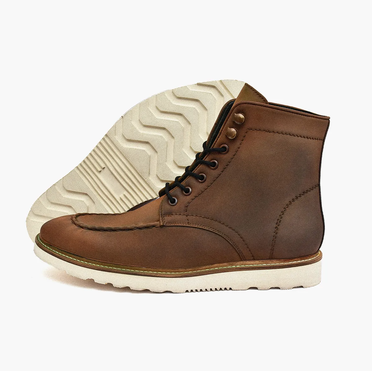 Sentinel Long Brown Boots