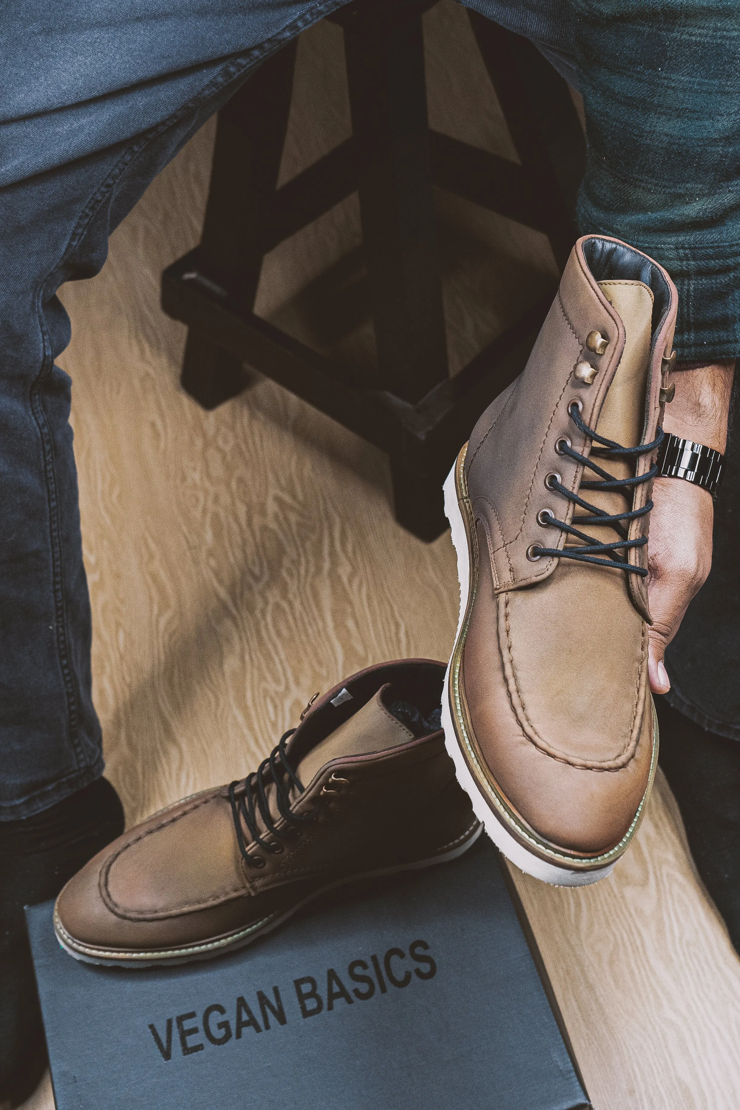 Sentinel Long Brown Boots