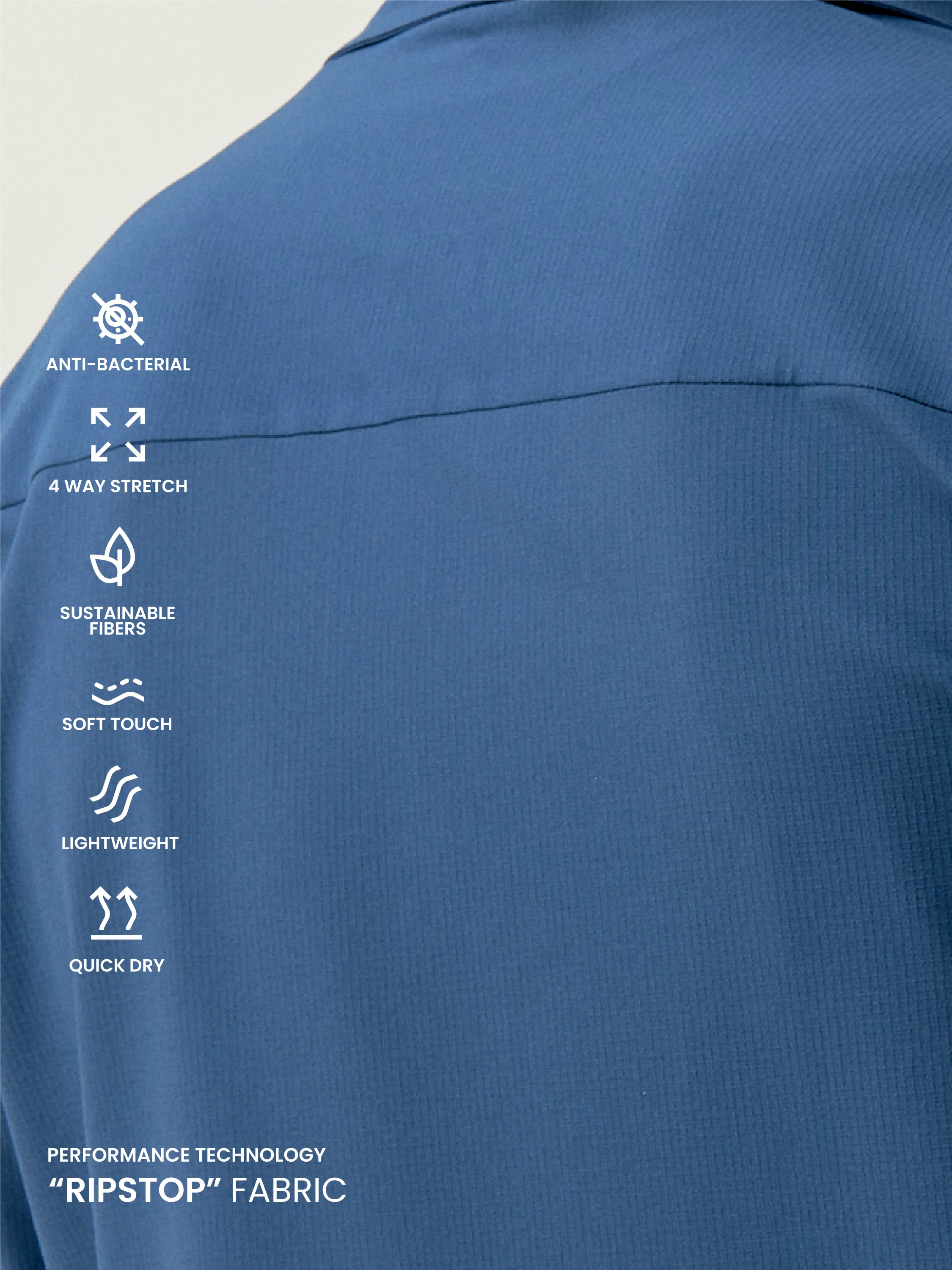 Shirt Chubut Sea Blue