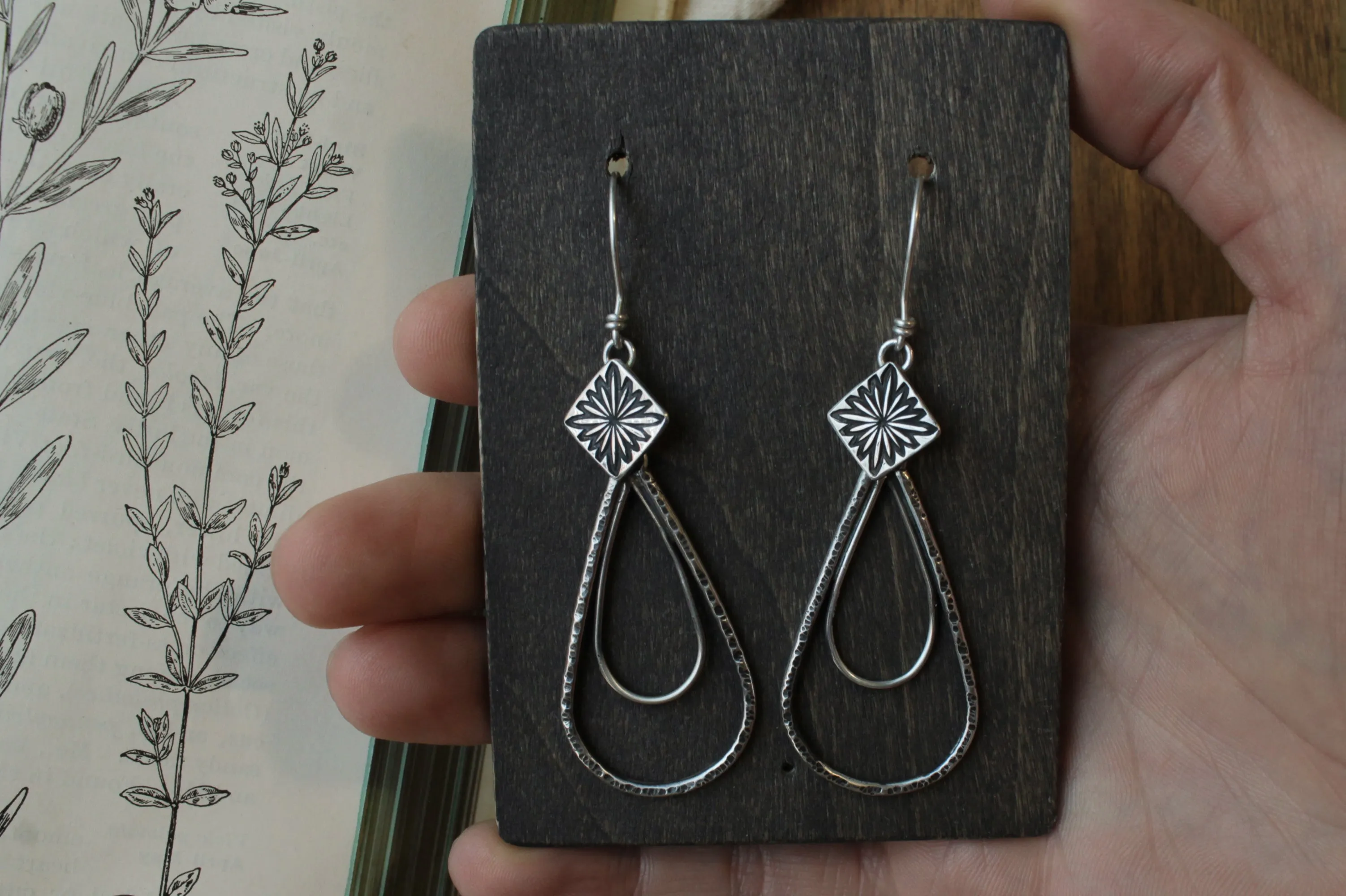 Shooting Star Dangle Earrings