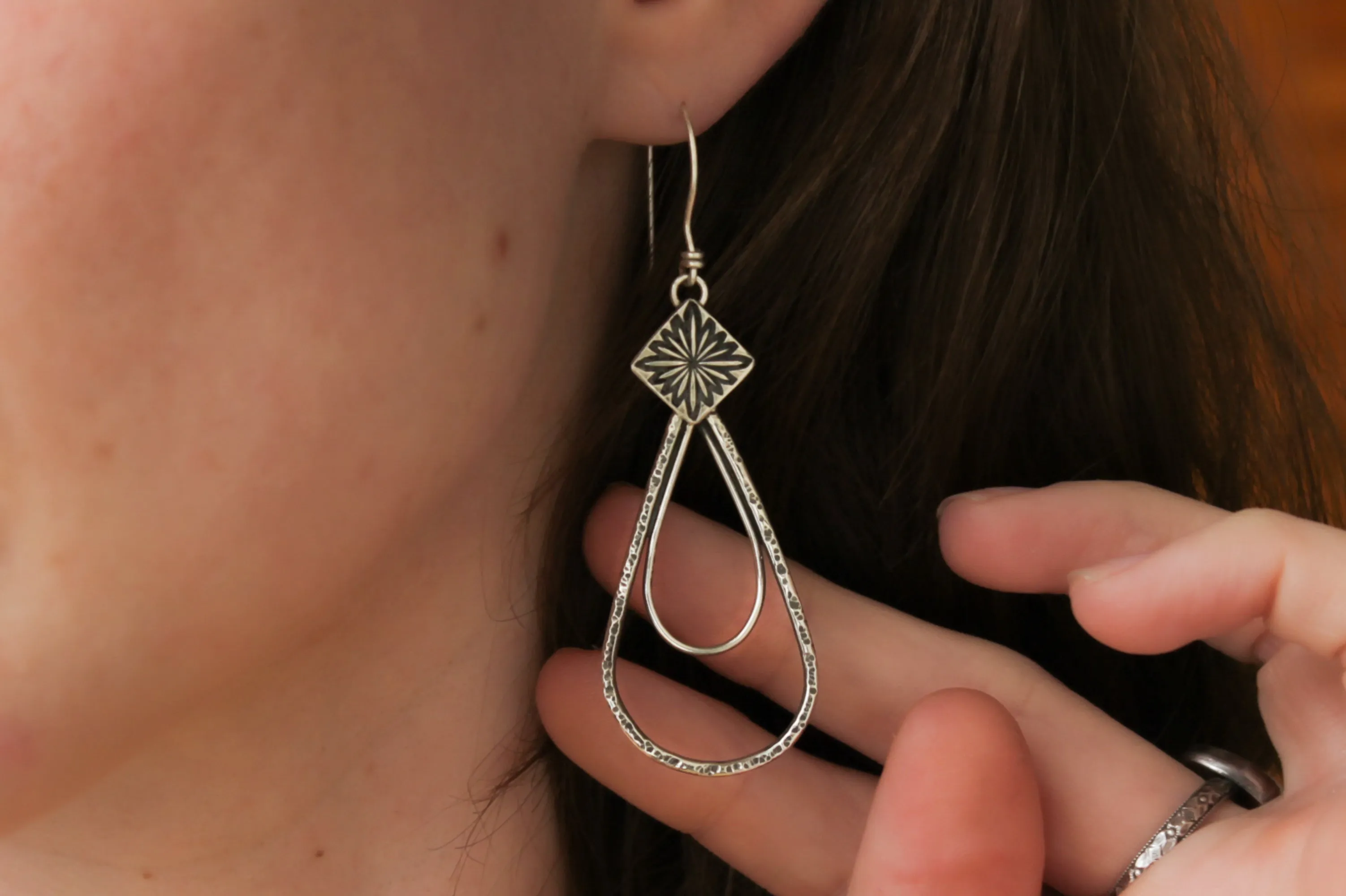 Shooting Star Dangle Earrings