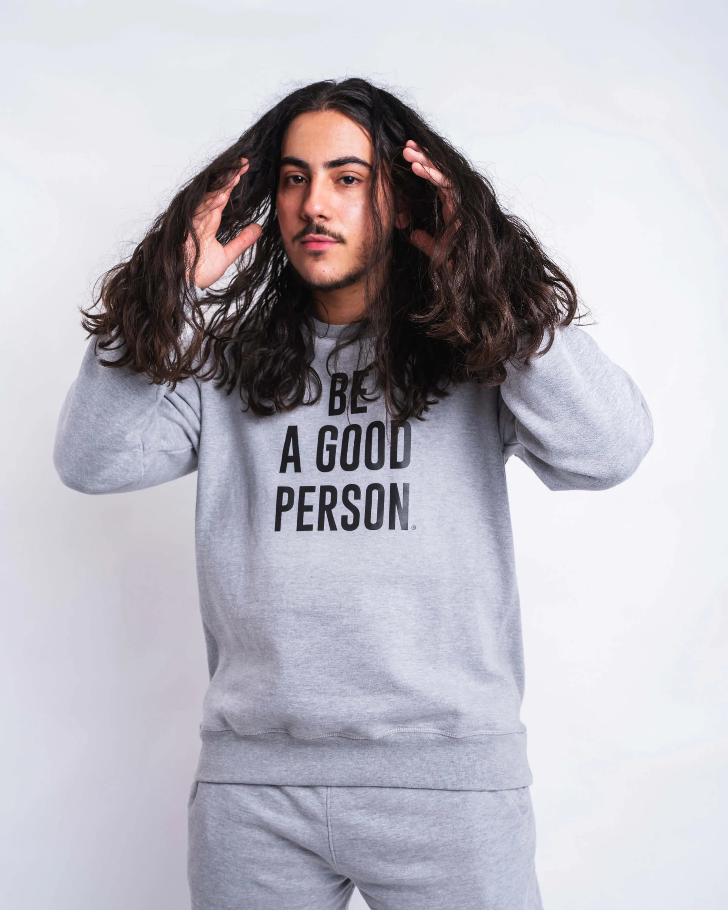 Signature Crewneck - Heather Grey