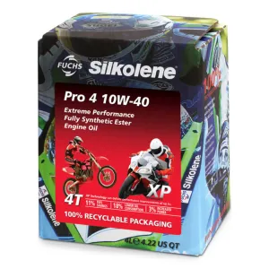 Silkolene Pro 4 10W-40 Engine Oil (4L)