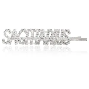 Silver Sagittarius Hairclip