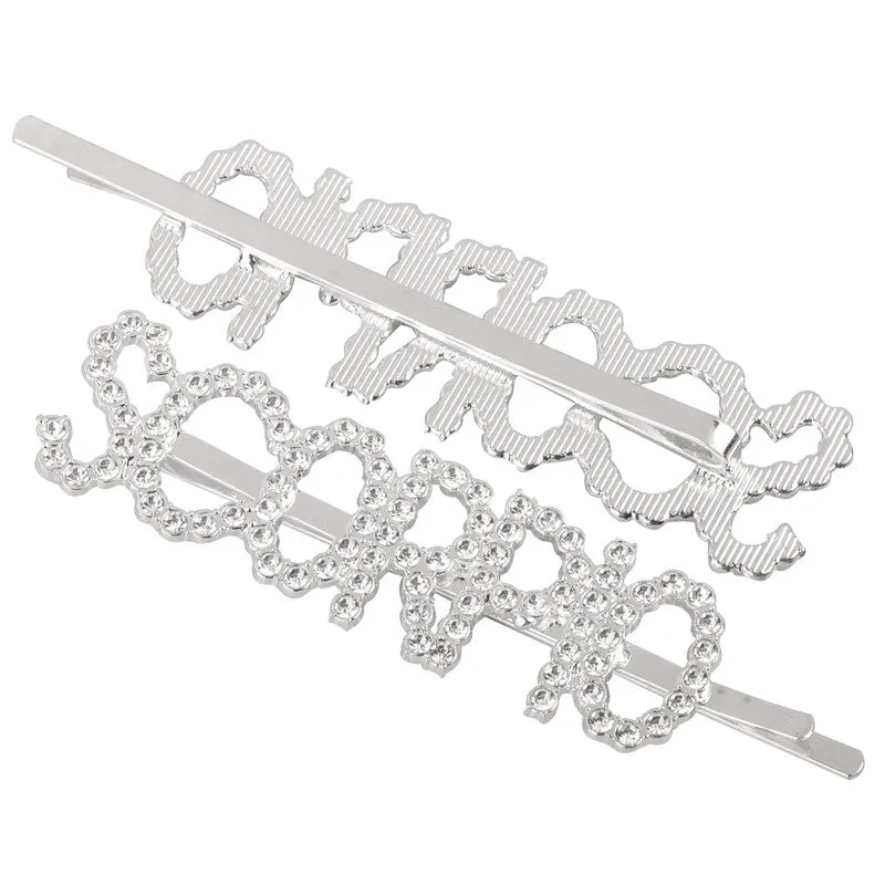 Silver Scorpio Hairclip