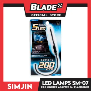 Simjin Car Lighter Adapter w/ Flashlight SM-07