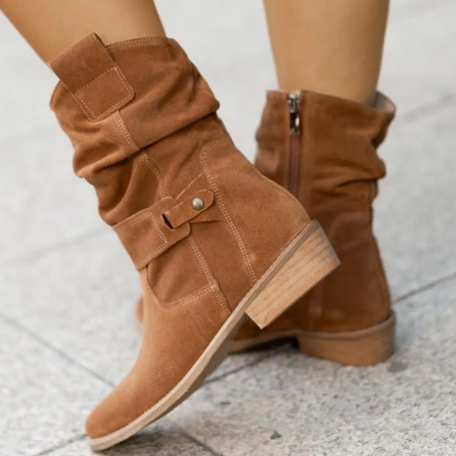 Soft Suede Boots