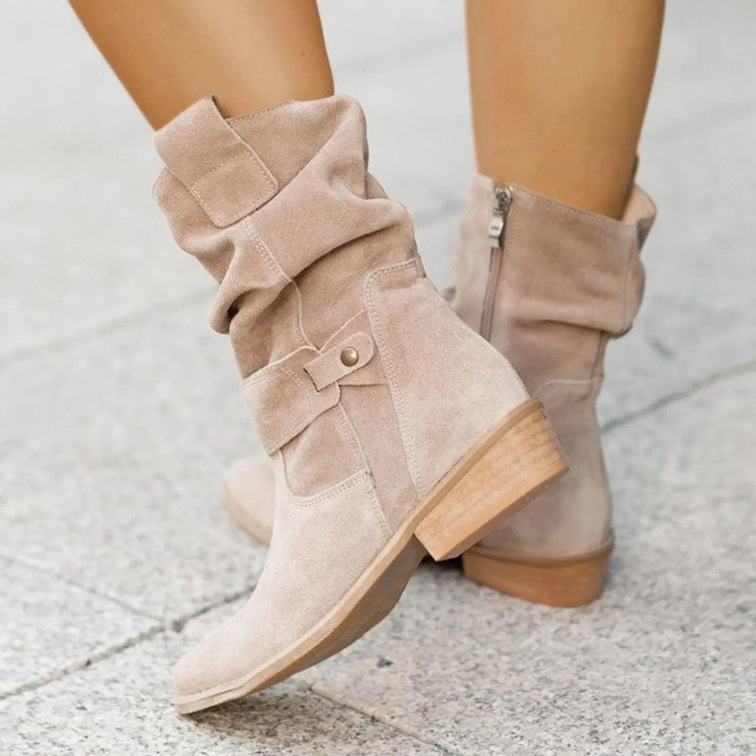 Soft Suede Boots
