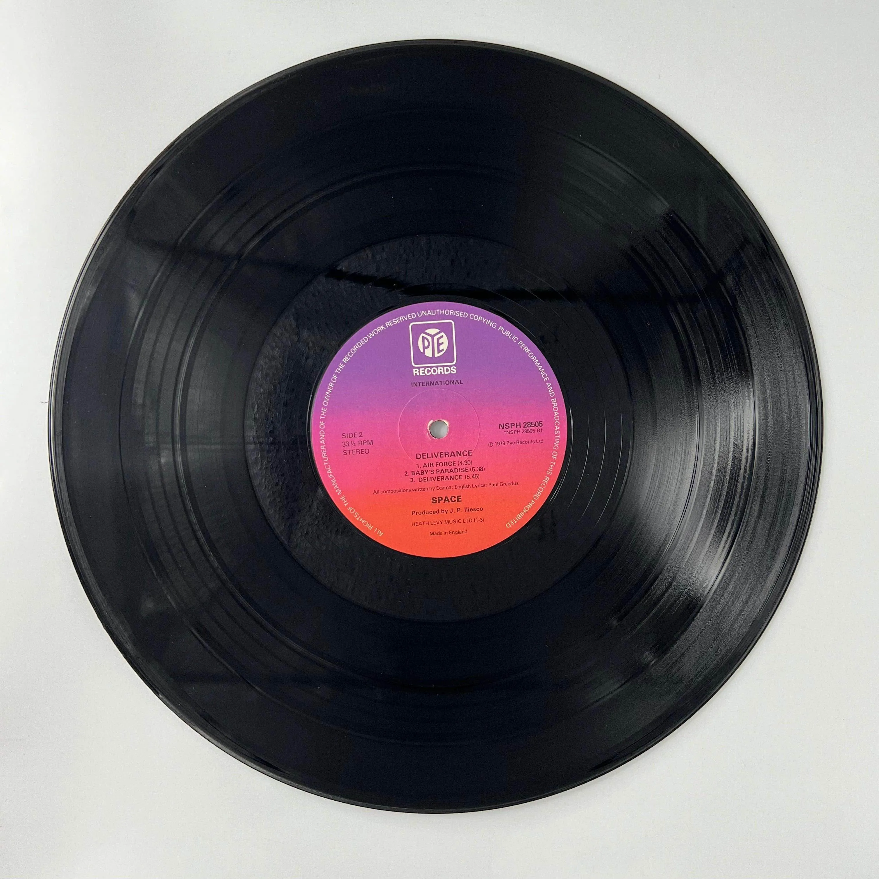 Space: Deliverance [Preowned Vinyl] VG/VG 