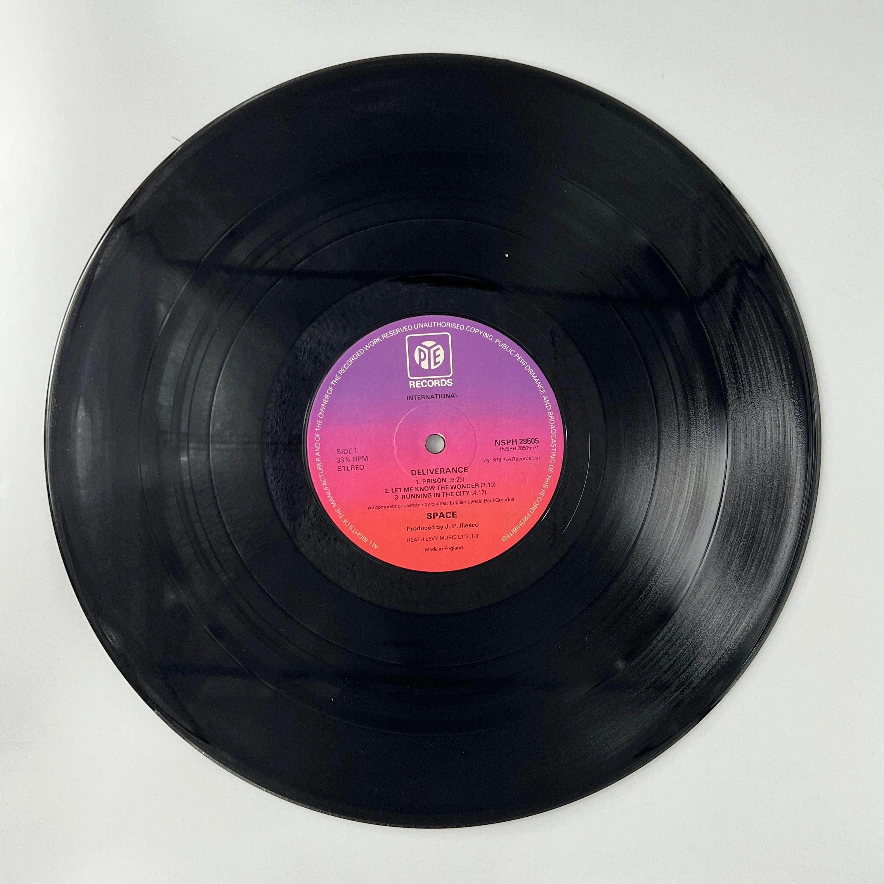Space: Deliverance [Preowned Vinyl] VG/VG 