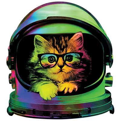 Space Kitten- T-Shirt