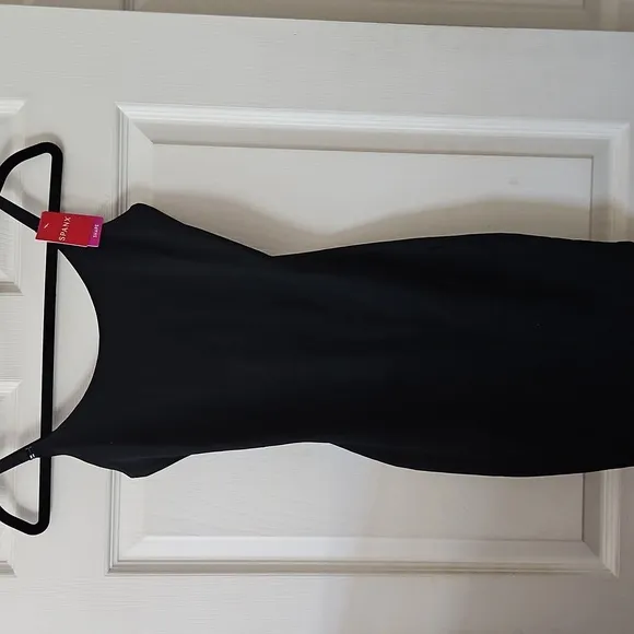 Spanx,NWT,Socialight Cami Full Slip,Small,Black Tie